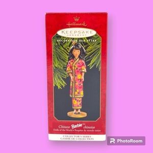Hallmark 1997 Chinese Barbie Dolls of the World Keepsake Ornament